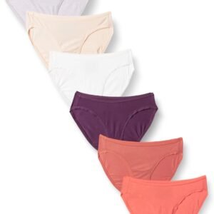Women's Cotton Bikini Brief Underwear (Available in Plus Size), Multipacks