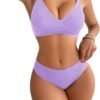 Women's Lingerie Set  Wireless Bra and Panty Underwear Sets