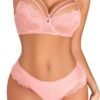 Lingerie Set for Women s Bra and Panty Sets Lace Babydoll Lingerie Outfits