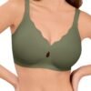 Bras for Women No Underwire Wave Push Up Wireless Bra Seamless Bras Full Coverage  Lift Everyday Bras