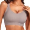 Women's Seamless Wireless Push Up Bras with Support and Lift No Underwire  Full Coverage Sport Everyday Bra
